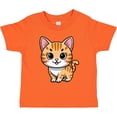 thumbnail image 3 of Inktastic Orange Tabby Cat Kitty Boys or Girls Toddler T-Shirt, 3 of 5