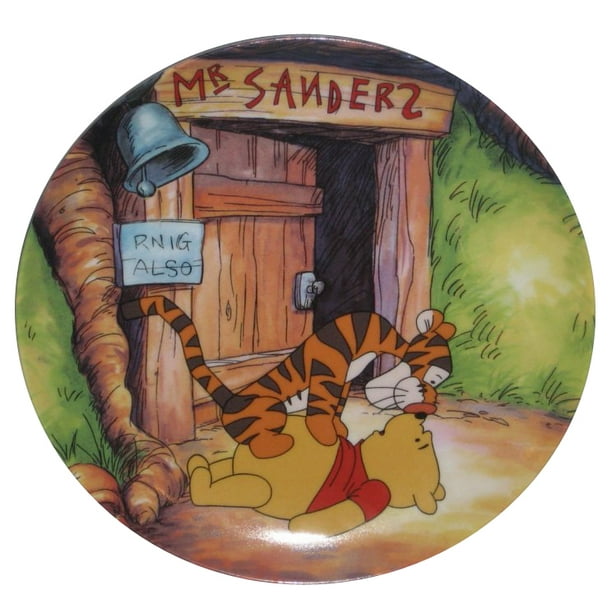 Disney Winnie The Pooh Fun In 100 Acre Woods Hello Tigger Collector Plate Walmart Com Walmart Com