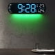 thumbnail image 4 of Reloj multifuncional elegante Matsuzay pantalla LED con luz ambiental Azul, 4 of 6