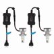 thumbnail image 4 of New 2pcs F2 Car Headlight Led 72w 12000lm Auto Bulb Head Light Lamp 6500k Led Headlight Bulbs(h4), 4 of 5