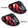 thumbnail image 5 of 4Pcs Snow Tires Sets Carload Tracks Wheel Sandmobile Conversion for 1/18 RC Crawler Car -4M Accesso, 5 of 5