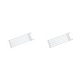 thumbnail image 1 of Billuyoard Extensible fácil instalación seguridad para perros múltiples perros de seguridad fácil instalación para puerta altura blanca blanco Altura 24cm 2Conjunto, 1 of 1