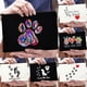 thumbnail image 2 of Bolsas de cosméticos con estampado de paz y perro para mujer, neceser de viaje con cremallera, organizador de artículos de aseo personal de gran capacidad LIUWENJING unisex, 2 of 2