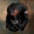 thumbnail image 2 of CONZONE Mens American 250Th Anniversary T-Shirts Long Sleeve Independence Day T Shirts for Men Casual Crew Neck Patriotic Usa Flag Graphic Lightweight Tees Soft Cozy Athletic Tops, 2 of 4