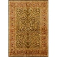 thumbnail image 1 of Ahgly Company Indoor Rectangle Mid-Century Modern Mahogany Brown Oriental Area Rugs, 2' x 5', 1 of 6