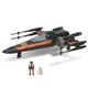 thumbnail image 1 of Toy STAR WARS Micro-Galaxy Squadron Poe Dameron, el T-70 X-Wing, 1 of 5