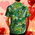 thumbnail image 6 of Mgmyaa Men's Summer Hawaiian Shirt Short Sleeve Casual Button Down Shirts Tropical Print Beach Vacation Tops, 6 of 9