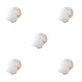 thumbnail image 3 of Transemion Classic Baseball Cap With Ring Decoration For Elegant Touch Ring Baseball Cotton Hat Match Style Quick-drying Beach Pin  White 5Set, 3 of 6