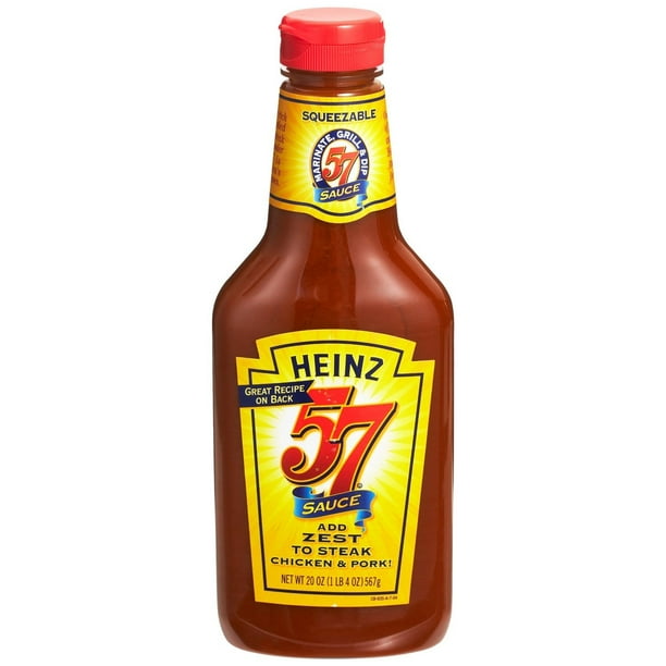 Heinz Original 57 Sauce - 20 oz Squeeze Bottle - Walmart.com - Walmart.com