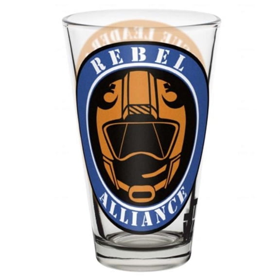 Zak Designs SWRD-1401 Star Wars Classic Rebel Alliance, 10 oz. Glass Tumbler
