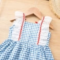 thumbnail image 4 of Leey-World Baby and Girls Smocked Easter Bunny Bishop Dress(Blue,2-3 Years), 4 of 9