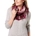 thumbnail image 1 of Charter Club Foulards à Carreaux Bouclés pour Femmes, Violet/multi, 1 of 1