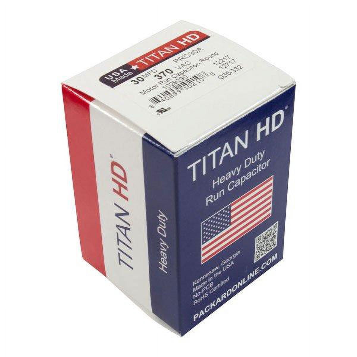 All Seals Inc. Run Capacitor, 30 MFD, 370V AS-274H