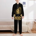 thumbnail image 2 of Bendy And The Ink Machine One Piece Pajama Hooded Union Suit PJs Sleepwear, 2 of 7
