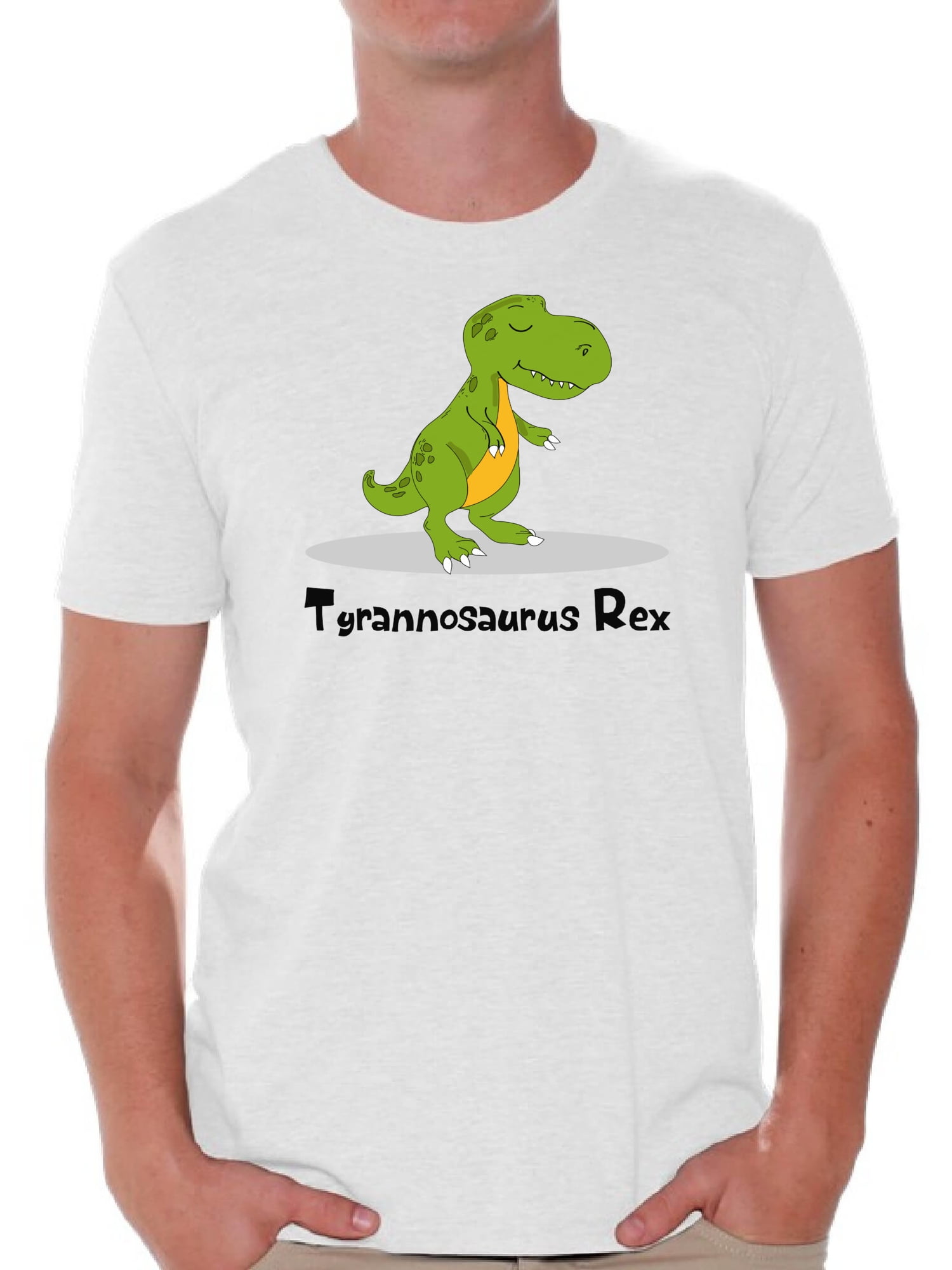 Lunch For T-Rex T-SHIRT Dinosaur Santa Father Tee Funny Present birthday gift