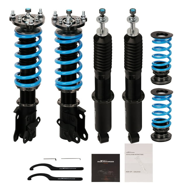 Maxpeedingrods Front & Rear Coilovers 24 Way Damper Adjustable Suspension For Honda Civic 06-11