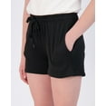 thumbnail image 4 of Real Essentials 3 Pack: Girl's Lounge Soft Comfy Shorts with Drawstring - Yoga Athletic Sweat Shorts with Pockets, 4 of 6