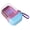 Light Blue, variant on Double Layer Hollow Out Soap Dish with Transparent Lid & Silicone Handle, Large Drainable Soap Holder for Bathroom Travel(1 Pcs)