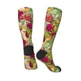 thumbnail image 4 of Bingfone Compression Socks For Women And Men Long Socks For Running Athletic Cycling Nurse-Bright Mushrooms, 4 of 9