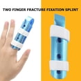 thumbnail image 1 of Férula de fijación de fractura de dedo de dos piezas Manga de protección de la articulación de la mano (M) Ndcxsfigh Nuevos Originales, 1 of 8