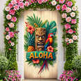 thumbnail image 6 of Wooden Carving Tropical Banner Tropical Leaves Aloha Celebration Banner for Summer Party Luau Decoration Beach Event, 6 of 7