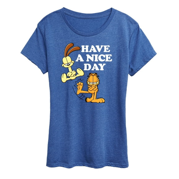 Garfield - Have A Nice Day - Women's Short Sleeve Graphic T-Shirt
