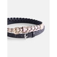 thumbnail image 3 of Wonder Nation Girl Glitter and Braided Belts, 2-Pack, Sizes XS-XXL, 3 of 4