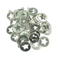 thumbnail image 2 of 30 piezas de colgante hueco de plata con forma de colgante para collar de bricolaje, 2 of 7