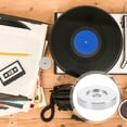 thumbnail image 3 of Replacement 45 RPM Adapter for 7 Inch Vinyl Records Metal Dome Adapter Supply, 3 of 8