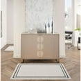 thumbnail image 2 of Nourison Essentials Indoor/Outdoor Ivory/Black 3' x 5' Area Rug, (3x5), 2 of 10