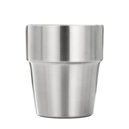 

GeweYeeli Home Office Portable Beverage Stainless Steel Cup Washable Wine Mug Coffee Cups Drinkware Kitchen Accessories 300ml Type 2