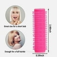 thumbnail image 4 of Self Grip Small Hair Curlers, Happon 24 Pieces Hair Rollers Self Grip Salon Hairdressing Curlers Tools for Girls Women (0.6 x 2.4 inch, Random Color), 4 of 7