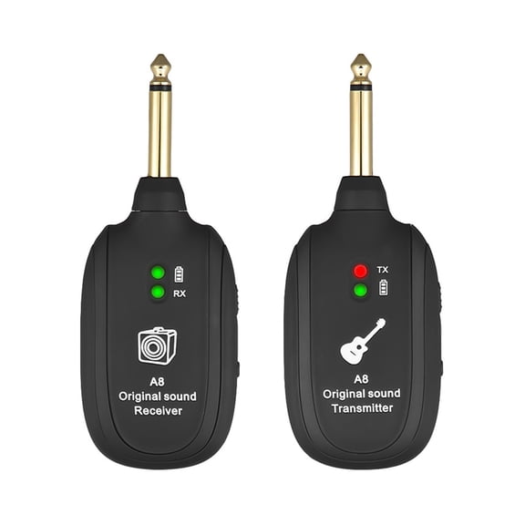 Receptor de Transmisor de Guitarra Inalámbrico Maboto A8 UHF 730 MHz 50M