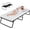 Black, variant on LIFERUN Folding Bed with Memory Foam Mattress for Adults,Portable Bed with Metal Frame, for Bedroom,Office,Camp,No Assembly Required,(75" x 31"x14")