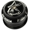 thumbnail image 1 of Bike Straight Tube 28.6mm Fork Headset Bearing Bowl Set Built-In 44mm Headset Black, 1 of 9