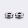 thumbnail image 2 of Resistant 304 Stainless Steel Spacer Beads Flat Round Stainless Steel Color 5x2mm Hole: 1.5mm 200pc, 2 of 3