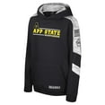 thumbnail image 2 of Youth Colosseum Black Appalachian State Mountaineers OHT Military Appreciation Cyclone Digital Camo-Pullover Hoodie, 2 of 4