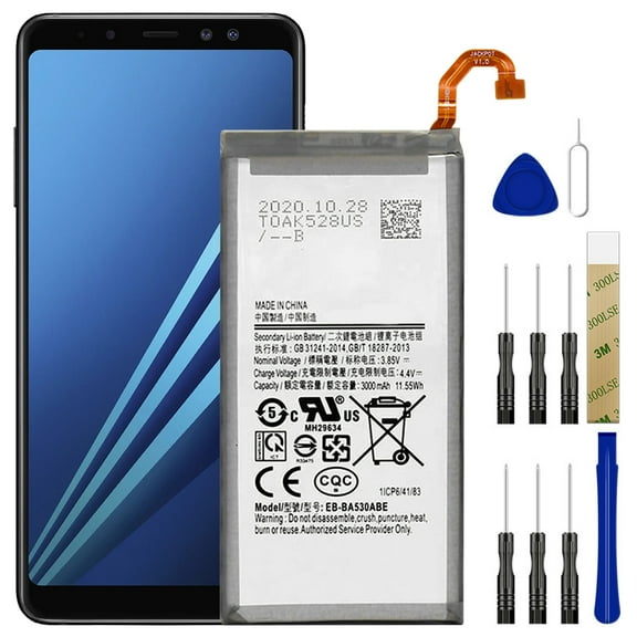 Replacement Battery EB-BA530ABE For Samsung Galaxy A8 2018 SM-A530F/DS Tool
