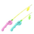 thumbnail image 1 of 1pc Random Color Pool Fishing Toy Magnet Pole Stretchable For Toddlers Outdoor Pool Bathtub Hand Eye Coordination Fun Water Game, 1 of 3