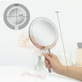 thumbnail image 5 of Zadro Double-Sided Handheld Mirror for Makeup w/ Magnification & Stand, 5 of 6