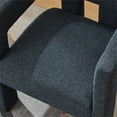 thumbnail image 2 of MCPRST Modern Dining Chairs with Arms, Mid Century,Upholstered,for Living Room, Navy Blue, 2 of 5
