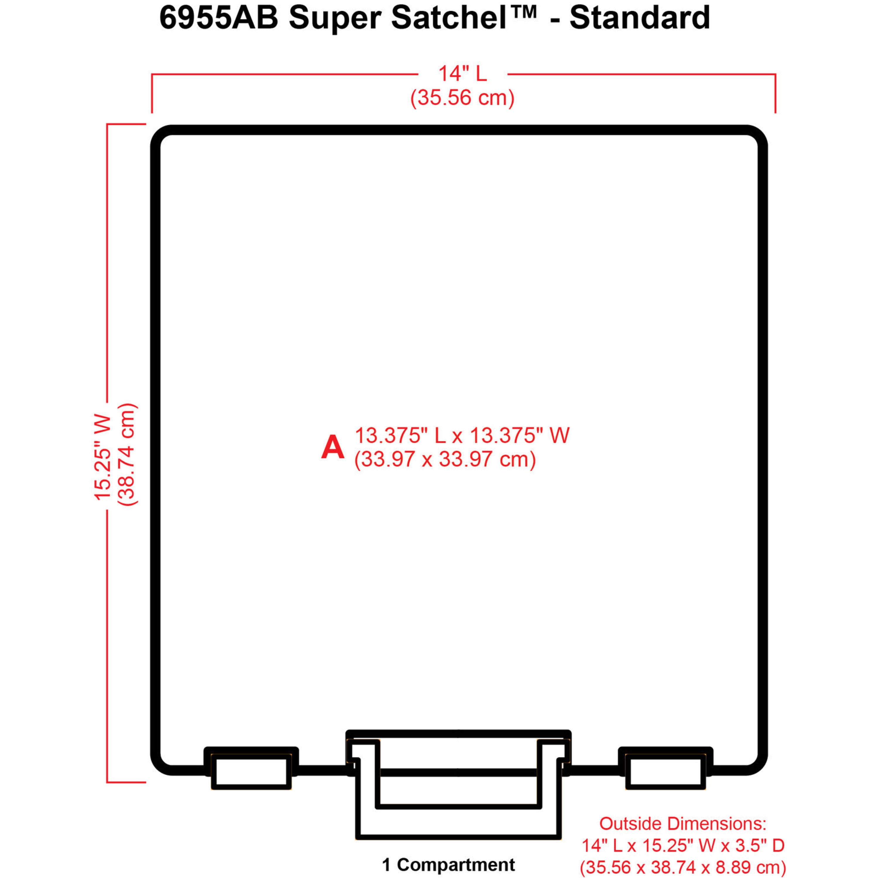 Super Satchel Thread Box 9002AB ArtBin#1 - 071617090029