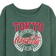 thumbnail image 3 of Coca-Cola - EST 1886 - Have A Coke & A Smile - Tokyo - Women's Lightweight French Terry Long Sleeve Shirt, 3 of 5