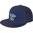thumbnail image 1 of Combat Infantry Badge (CIB) Jump Wings Unisex Flat Brim Visor hat Adjustable Baseball Cap, 1 of 8