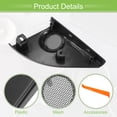 thumbnail image 3 of Unique Bargains Pair Car Door Window Cover Trim Speaker Panel Fit for Toyota RAV4 2013-2018 with Screwdriver Black, 3 of 7