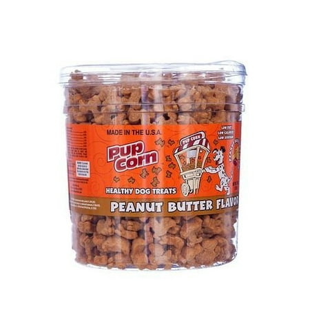 Pup Corn Healthy Dog Treats Peanut Butter, 30.0 (Best Store Bought Corn Dogs)