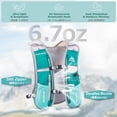 thumbnail image 3 of Paquete de mochilas Azarxis Hydration para correr, 5 litros, para mujeres y hombres, correr, correr, correr, maratones, ciclismo y senderismo (rojo rosa con bolsa de agua de 1,5 litros), 3 of 9