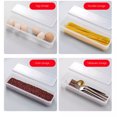 thumbnail image 5 of Recipiente de plástico para almacenamiento de alimentos con tapa | Caja Bento Hermética de Preparación de Comidas | Organizador apilable de conservación fresca para frutas, verduras, aperitivos |, 5 of 5