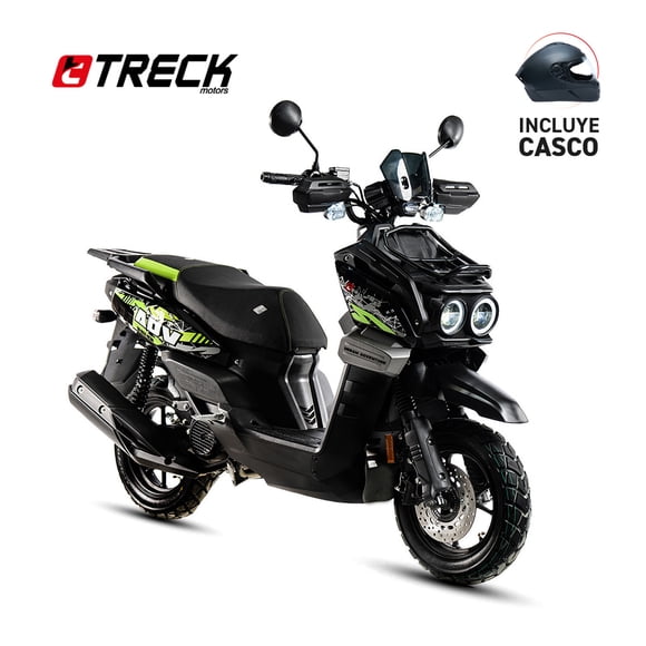 Motoneta TRECK ACORAZADA 150 2026 Verde/Negro