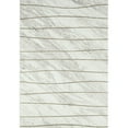 thumbnail image 2 of Abani Luna Collection Lines 8' x 10' Grey Gold Modern Area Rug, 2 of 5